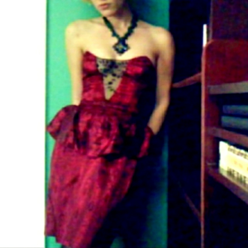 🌈 Vintage Party Dress - Picture 2 of 7